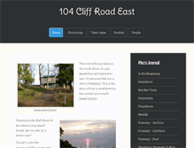 Tablet Screenshot of 104cliffroadeast.com